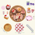 Kit Magneti da Frigo – Maialino alla Fragola Incantata