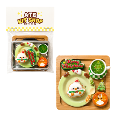 Kit Magneti da Frigo – Penguin Natale Verde