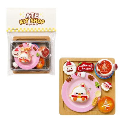 Kit Magneti da Frigo – Penguin Natale Rosa