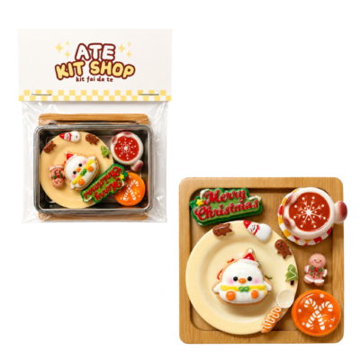 Kit Magneti da Frigo – Penguin Natale Panna