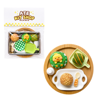 Ranocchia Ciambella Verde – Kit Magneti da Frigo