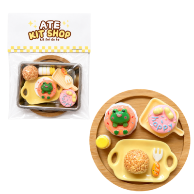 Paperella Ciambella Gialla - Kit Magneti da Frigo