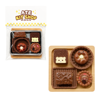 Cioccolato Fondente - Kit Magneti da Frigo