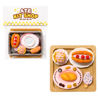 Panino Crema Rosa - Kit Magneti da Frigo