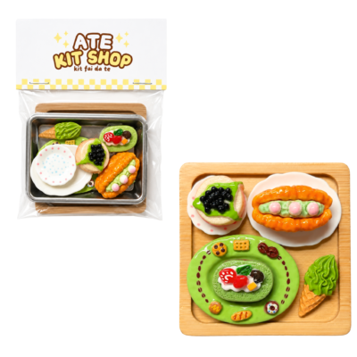 Panino Crema Verde - Kit Magneti da Frigo