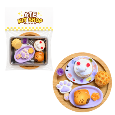 Torta Cucciolo Lilla – Kit Magneti da Frigo