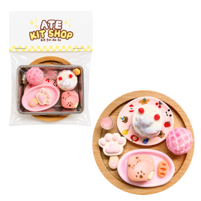 Torta Cucciolo Rosa – Kit Magneti da Frigo