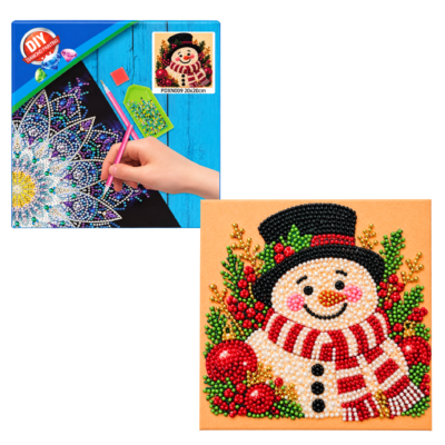 Quadretto Pupazzo di Neve – Diamond Painting
