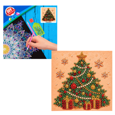 Quadretto Albero di Natale – Diamond Painting