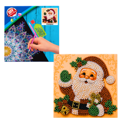 Quadretto Babbo Natale – Diamond Painting